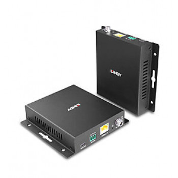 Lindy 100m Cat.6A Type-C 4K60 video- en data-HDBaseT 3.0 extender (39347)
