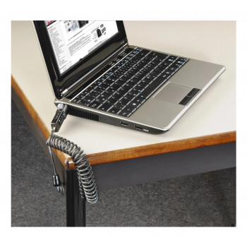 Hama 4-cijferig combinatieslot voor laptops en netbooks, antraciet (00054106)