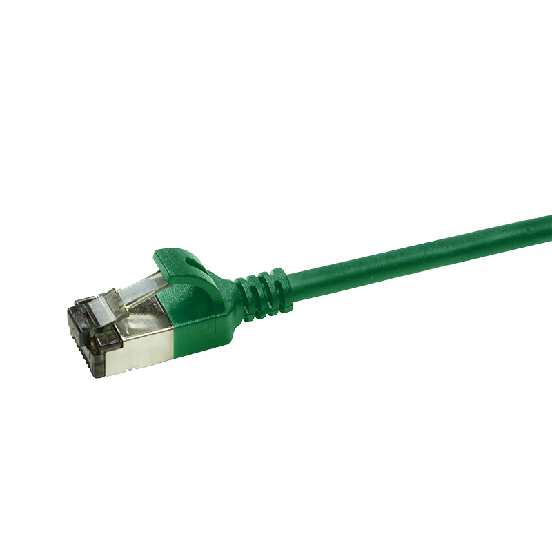 LogiLink SlimLine Cat 6a STP patchkabel RJ-45 5m groen RAL 6029 CQ9075S