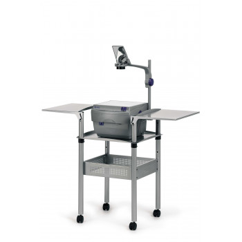 NOBO OHP-projectorwagen grijs/zwart 1900787