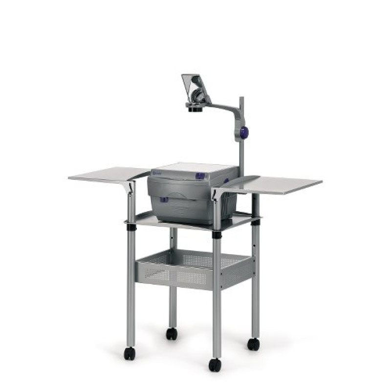 NOBO OHP-projectorwagen grijs/zwart 1900787