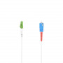 Hama glasvezel-patchkabel LC/APC naar SC/UPC, 9 m, single-mode OS2, wit 00200767