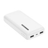 LogiLink PA0323W powerbank 20000 mAh wit - 2x USB-A, 1x USB-C, 20W PD