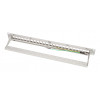 LogiLink 19 inch Keystone patchpanel, 24 poorten, afgeschermd, lichtgrijs (RAL7035), 1U, voor maximaal 24 Keystone-modules, 1 st. (NK4073)