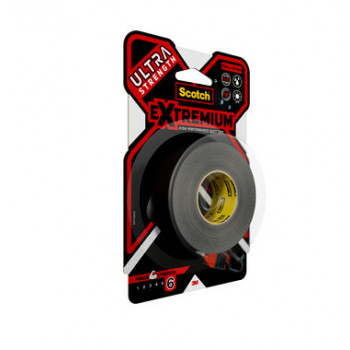 3M Extremium zwart bundel- en reparatieband UV-bestendig waterdicht 10 m x 24 mm 6 rollen 7100207215