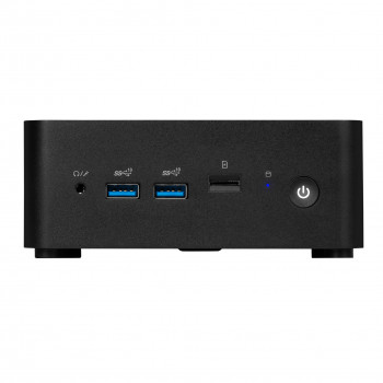 MSI Cubi NUC 1M-021DE mini-pc barebone - Intel Core 5 120U, 8GB RAM, 512GB SSD, Windows 11 Pro, zwart 00B0B111-021