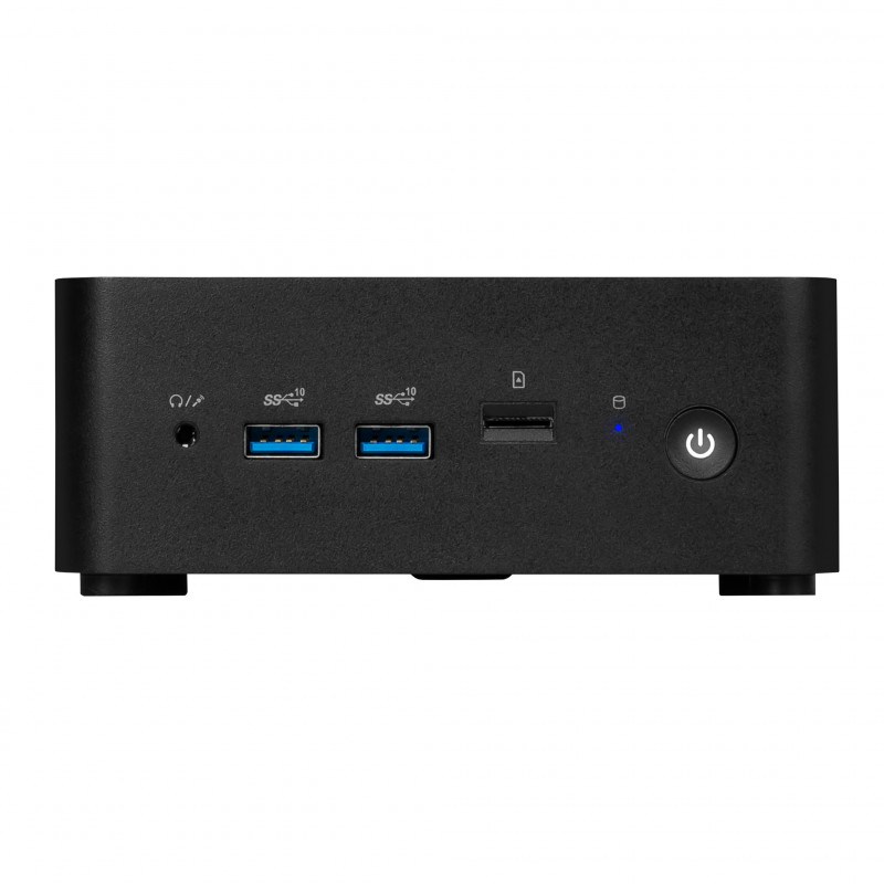 MSI Cubi NUC 1M-021DE mini-pc barebone - Intel Core 5 120U, 8GB RAM, 512GB SSD, Windows 11 Pro, zwart 00B0B111-021