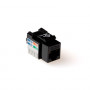ACT CAT5E Keystone Jack UTP Punch Down zwart (TD5014)