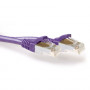 ACT 10m paarse Cat6a S/FTP LSZH snagless patchkabel FB8710
