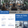 ACT USB-C 3.2 Gen2 actieve optische kabel (AOC), voor touchpanels, video, data, stroom, 15m (AK4335)