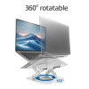 ACT laptopstandaard 360° draaibaar, traploos in hoogte verstelbaar, ACT Essentials (AC8136)