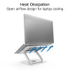 ACT laptopstandaard 360° draaibaar, traploos in hoogte verstelbaar, ACT Essentials (AC8136)