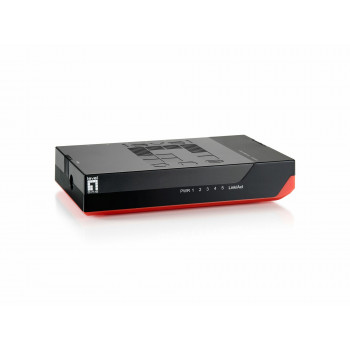 LevelOne GSW-0507 5-poorts Gigabit Ethernet-switch - desktop 0530147