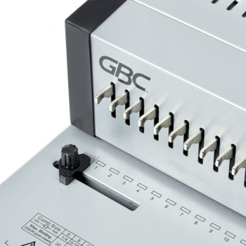 GBC CombBind CB25Pro kunststof kam-bindmachine, A4, 25 vel ponscapaciteit, 500 vel bindcapaciteit, volledig metaal 4410037