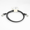 ACT FB8130 CAT8 U/FTP LSZH slimline patchkabel 0,15m zwart