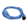 ACT netkabel C20 naar C21 IEC 60320 blauw 1,5 m (AK5366)