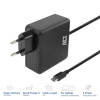 ACT USB-C laptopvoeding 100W met Power Delivery profielen, 2 m (AC2015)