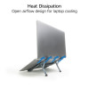 ACT opvouwbare laptopstandaard, aluminium (AC8122)