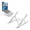ACT opvouwbare laptopstandaard, 7 posities in hoogte verstelbaar, aluminium, zilver, ACT Essentials (AC8121)