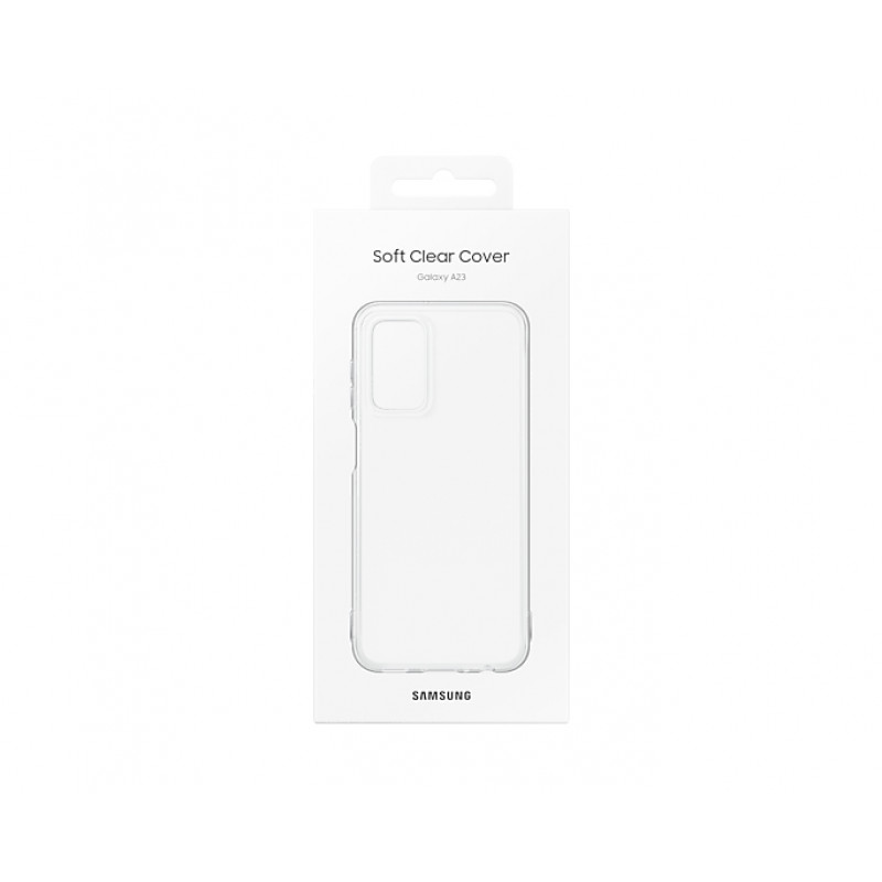 Samsung Soft Clear Cover EF-QA235 voor Galaxy A23 5G, transparant (EF-QA235TTEGWW)