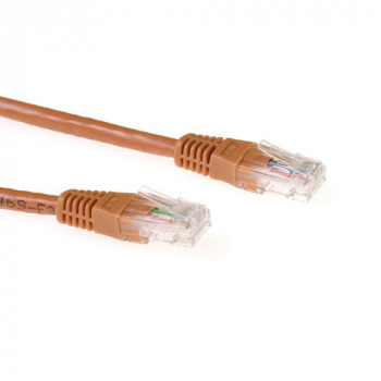 ACT CAT6A UTP 15m bruine netwerkkabel (IB4415)