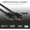 ACT AK3947 HDMI-kabel 6,1m 4K 60Hz HDR ARC 18Gbps zwart