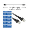 ACT FB8520 20m S/FTP Cat.7 PUR patchkabel, snagless RJ45, zwart