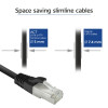 ACT zwart 5m LSZH U/FTP CAT8 datacenter slimline patchkabel snagless RJ45 (FB8105)