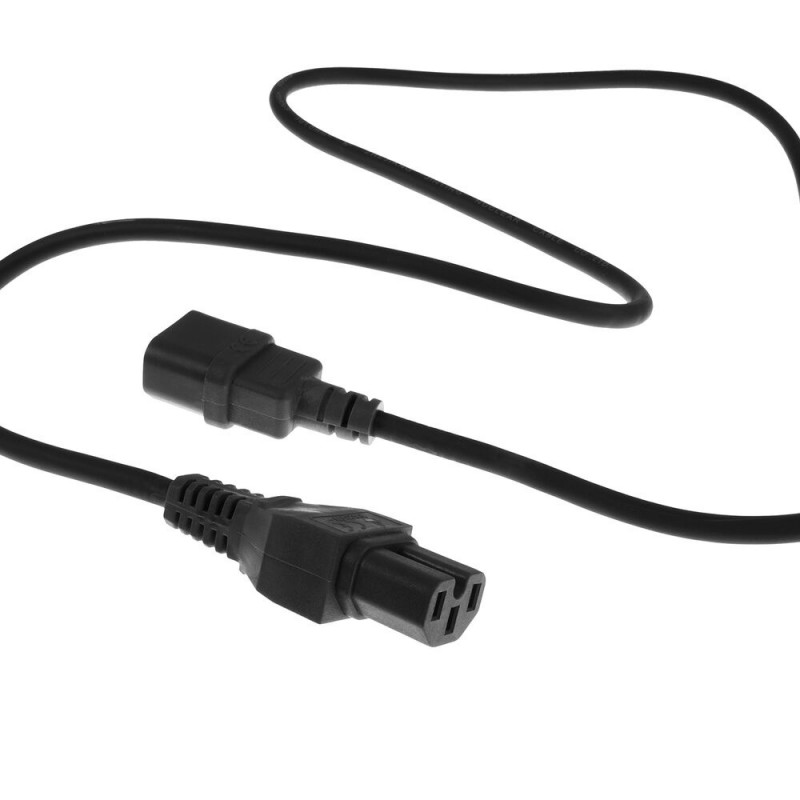 ACT netkabel C14 naar C15 zwart 1,5 m (AK5387)