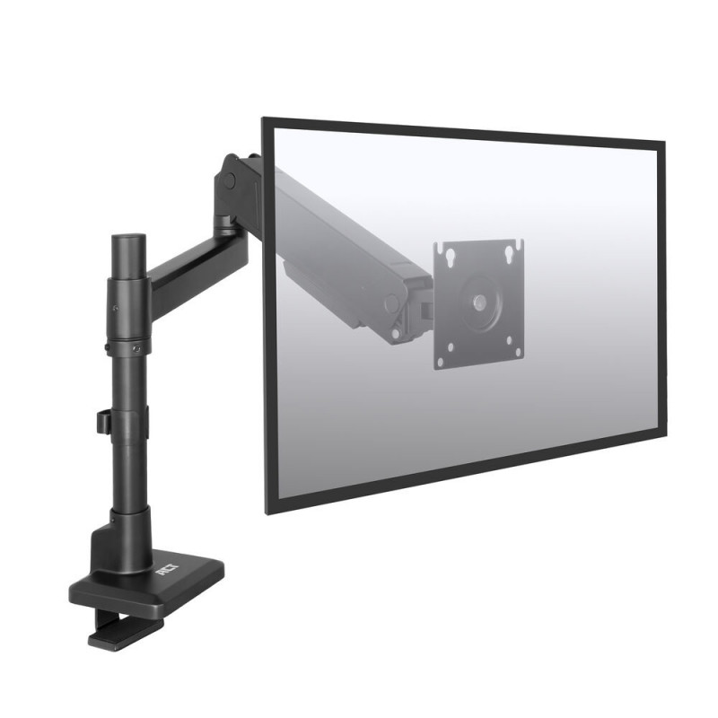 ACT monitorarm 45 inch Office Solid Pro gasveer staafmontage 1 monitor (AC8329)