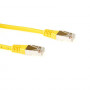 ACT FB9802 Cat6 S/FTP PIMF patchkabel, geel, 2m, 10 Gbps, RJ45