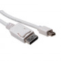 ACT AK3966 mini DisplayPort naar DisplayPort kabel 3m wit