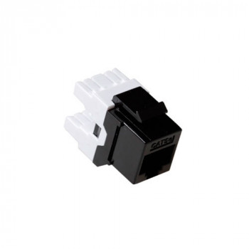 ACT CAT5e UTP keystone jack RJ45 punch down zwart TD5012