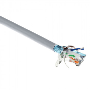 ACT CAT6A F/UTP Solid Twisted Pair-kabel, PVC, AWG 23, CPR: B2ca, 305 m XS6120