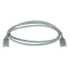 ACT grijs 7 meter LSZH U/UTP CAT6 datacenter slimline patchkabel snagless met RJ45-stekkers (DC9007)