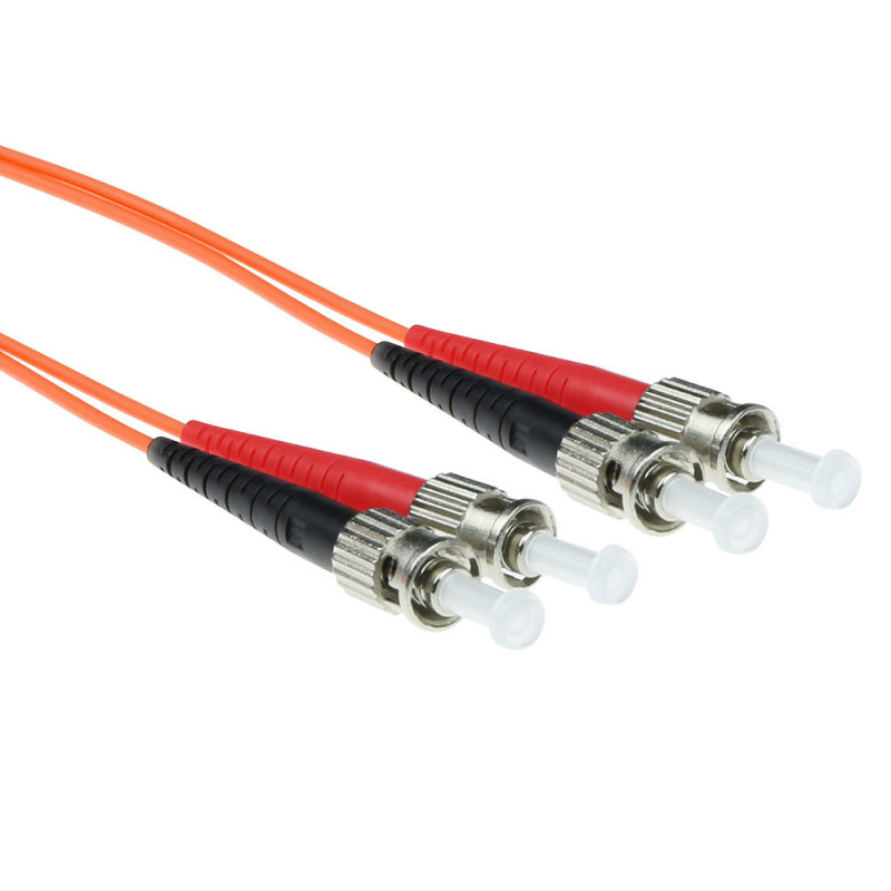 ACT 3m LSZH OM2 multimode duplex glasvezel patchkabel ST-ST 50/125 RL1503