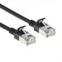 ACT Zwarte 7m LSZH S/FTP CAT6A Slimline Snagless patchkabel RJ45 (DB7907)