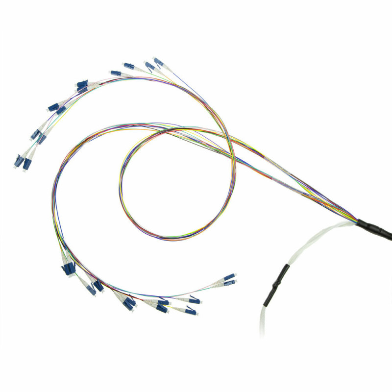 ACT 10m Singlemode 9/125 OS2 binnen/buitenkabel 24 vezels met LC-stekkers (RL4401)