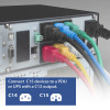 ACT netsnoer C14 - C15 rood 2,5 m (AK5391)
