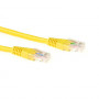 ACT gele 1,5 m LSZH U/UTP CAT6 patchkabel met RJ45-stekkers IB9851