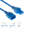 ACT netkabel C14 - C15 blauw 2,5 m (AK5393)