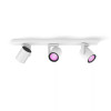 Signify Philips Hue White & Color Ambiance Argenta 3-Spot plafondlamp wit