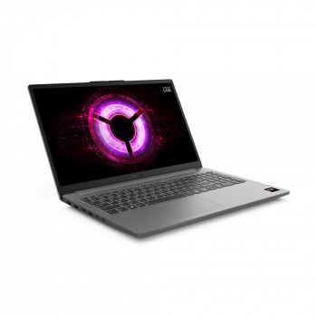 Lenovo LOQ 15ARP10E 83S000C7GE laptop, 15,6 inch Full HD IPS 144Hz, AMD Ryzen 5 150, 16GB DDR5, 512GB SSD, GeForce RTX 3050 6GB, Windows 11 Home, Duitse toetsenbord