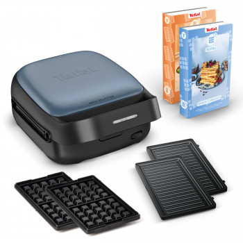 Tefal SW8674 Snack Collection sandwich- & wafelijzer Aqua