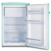 Medion MD37790 retro-koelkast turquoise, 90L totaalvolume, energie-efficiëntieklasse E