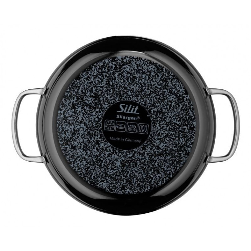 Silit Silargan Professional koekenpan 28 cm zwart