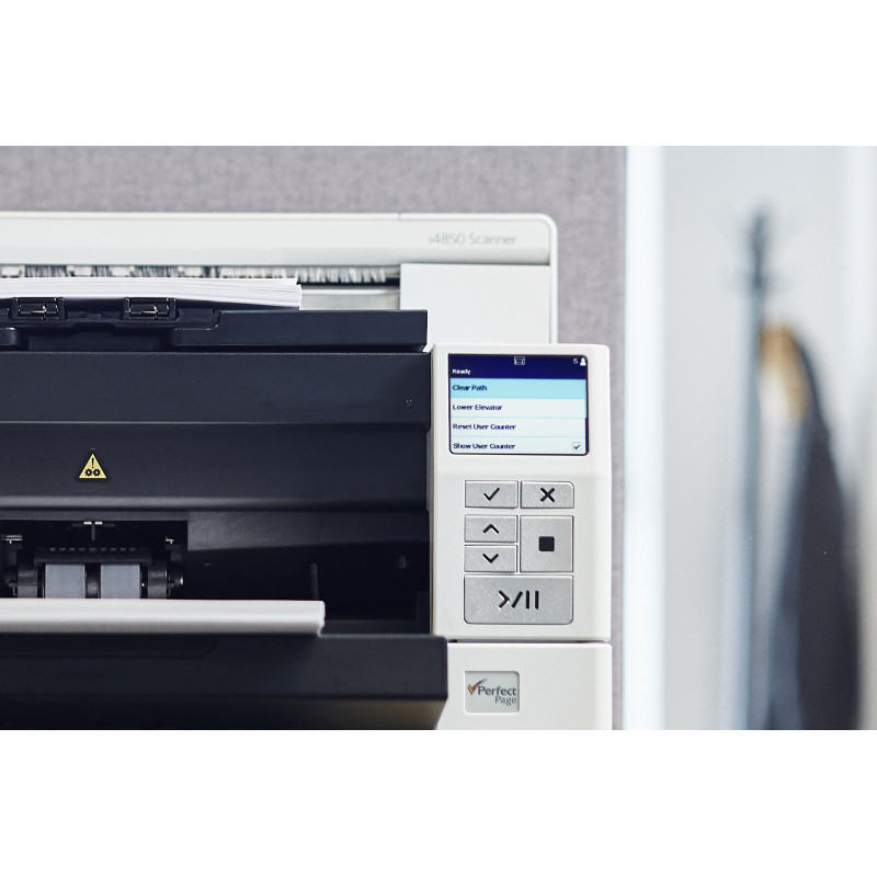 Kodak i4850 productie-documentscanner - 600 dpi, duplex, 150 ppm, 500-vel ADF, USB 3.0 1738764