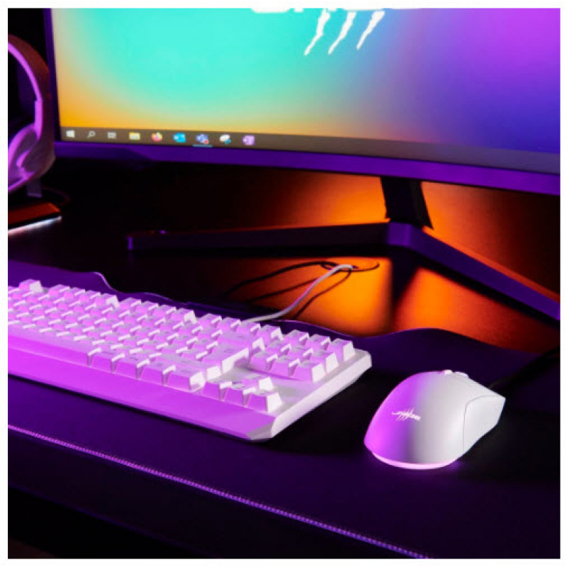 uRage Exodus 220 TKL gaming-toetsenbord, bedraad, wit
