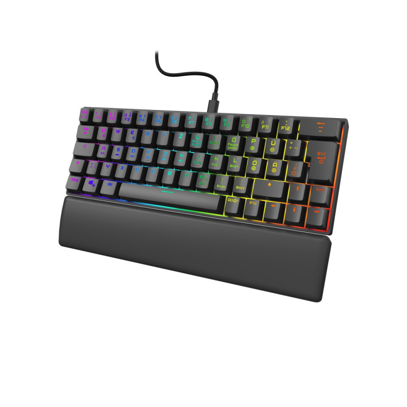 uRage Exodus 76 gaming-toetsenbord, bedraad, zwart