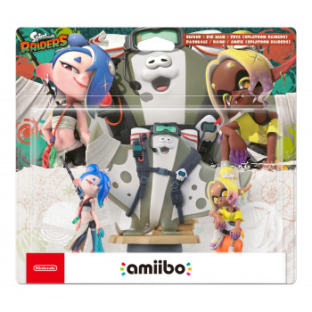 Nintendo Splatoon Raiders amiibo 3-pack: Mako, Muri en Mantaro (Deep Cut) - NFC-figuren voor Switch
